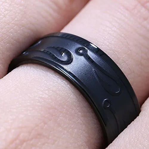 Wholesale Tungsten Rings Black Bulk Tungsten Carbide Rings Jewelry for Men