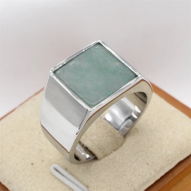 New Design Natural Tiger Eye/Turquoise/Lapis Lazuli Stone Steel Rings Jewelry Sets Stainless Steel Jewelry for Women Men