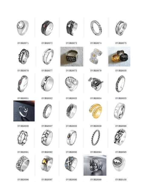 Fashion Titanium Stainless Steel Personalized Retro Cross Flower Zircon Ring for Men Women