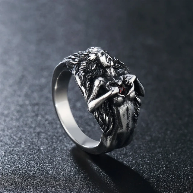 2022 Fashion Hip Hop Rings for Men Stainless Steel Jewelry Factory Directly Big Sales Random Style Punk Gifts in Stock