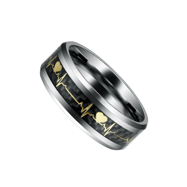 Men Cock Ring Tungsten Cock Ring Jewelry for Couple Silver Plated Sex Jewelry for Men