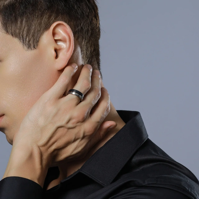 Best Selling Accessories 8mm Tungsten Carbide Ring for Men Women Engagement Band Comfort Fit