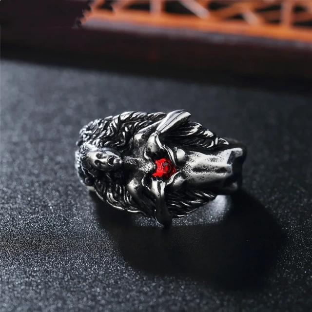 2022 Fashion Hip Hop Rings for Men Stainless Steel Jewelry Factory Directly Big Sales Random Style Punk Gifts in Stock
