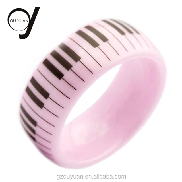 Tungsten Ceramic Ring Ceramic Jewelry  Anillos Piezo Ceramic Ring