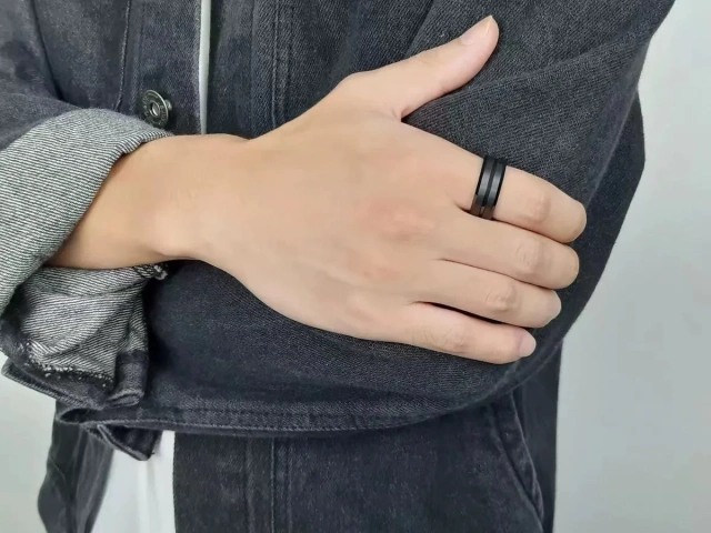 Hot Sell 8mm Simple Wedding Bank for Men or Women Claccic Style Tungsten Rings