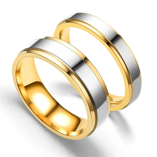 Fashion Rings Tungsten Carbide Couple Ring Wedding Bands Set Fashion Jewelry