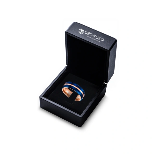 Ready to Ship Fashion Rings 8mm Tungsten Ring Center Beveled Edges Matte Rings for Men Wedding Band Comfort Fit