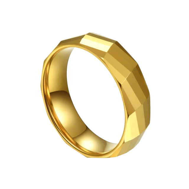 Best Selling 6mm Ring Wedding Tungsten Gold Wedding Ring for Women Man