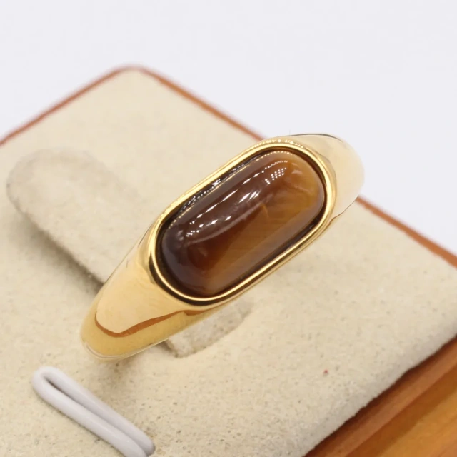 Factory Fashion Fashion Jewelry Rings Plated Gold Stainless Steel Jewelry for Women Rings Couple Wedding Ring