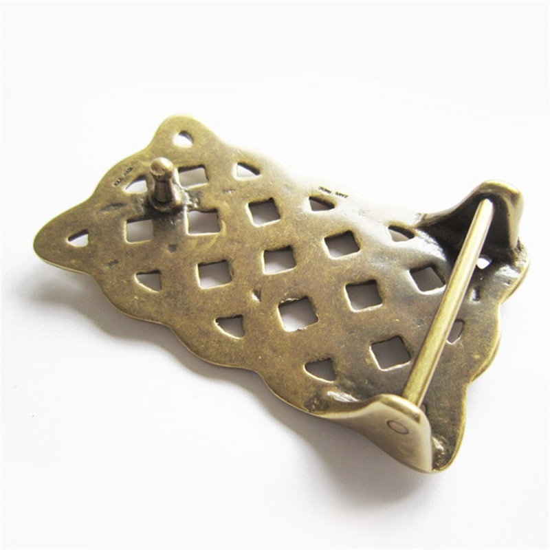 New 1.58 inches 40 mm Celtic Cross Knot Solid Brass Belt Buckle BUCKLE-BS002