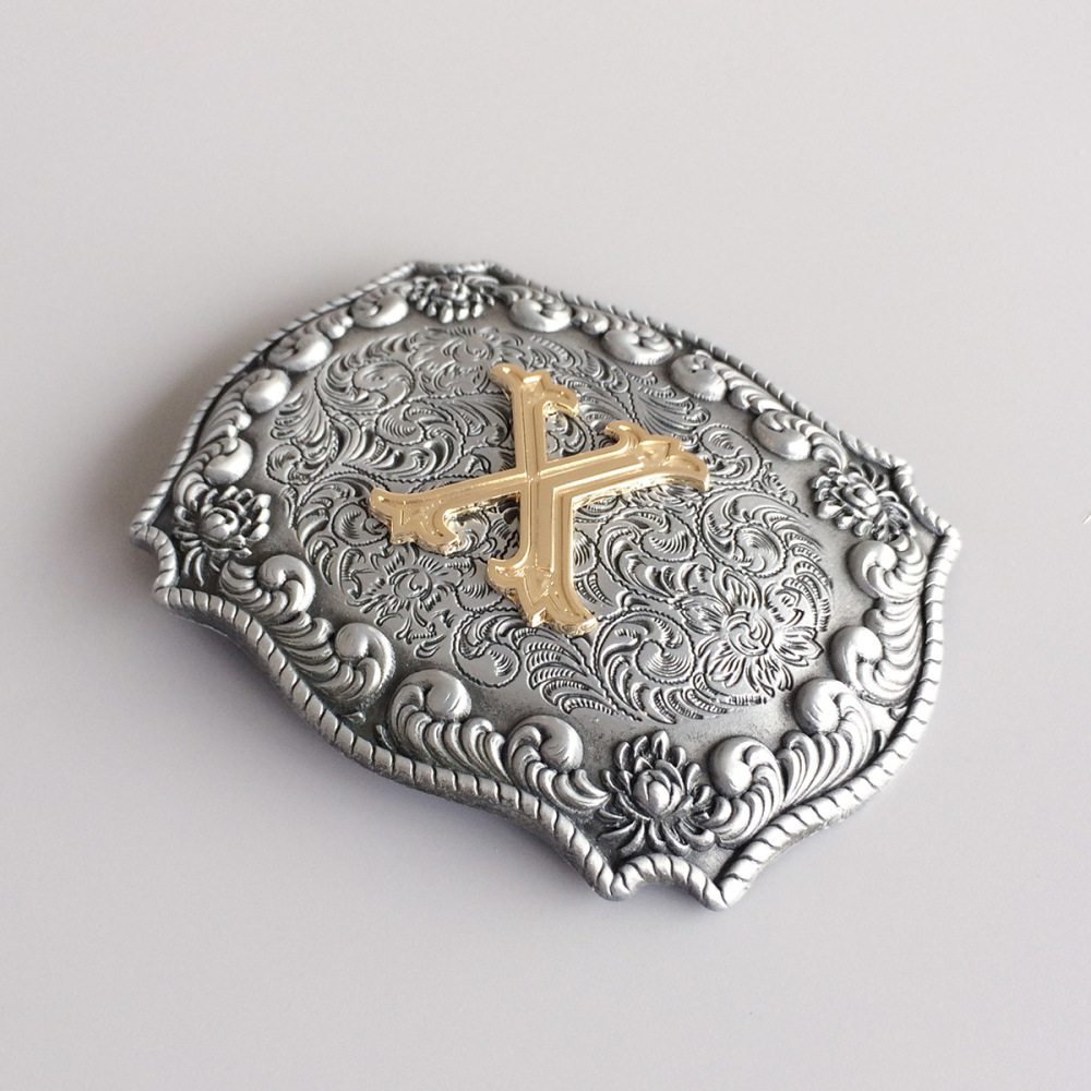 Initial Letter X Western Style Cowboy Cowgirl Belt Buckle BUCKLE-LE010X