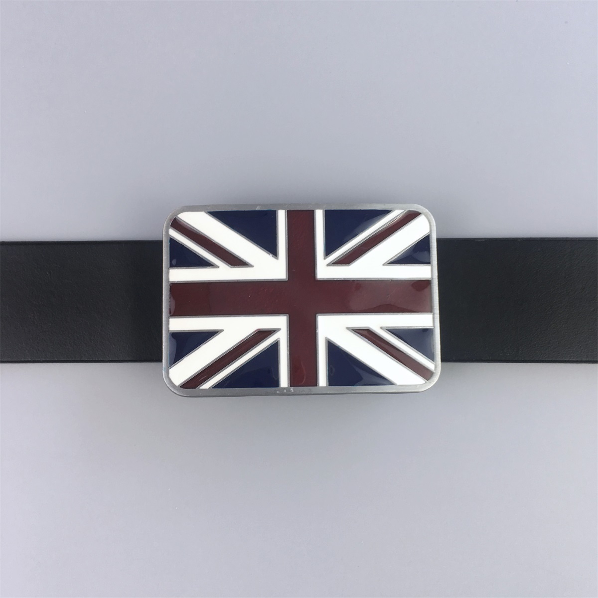 Vintage Style Enamel Union Jack Flag UK Flag Belt Buckle