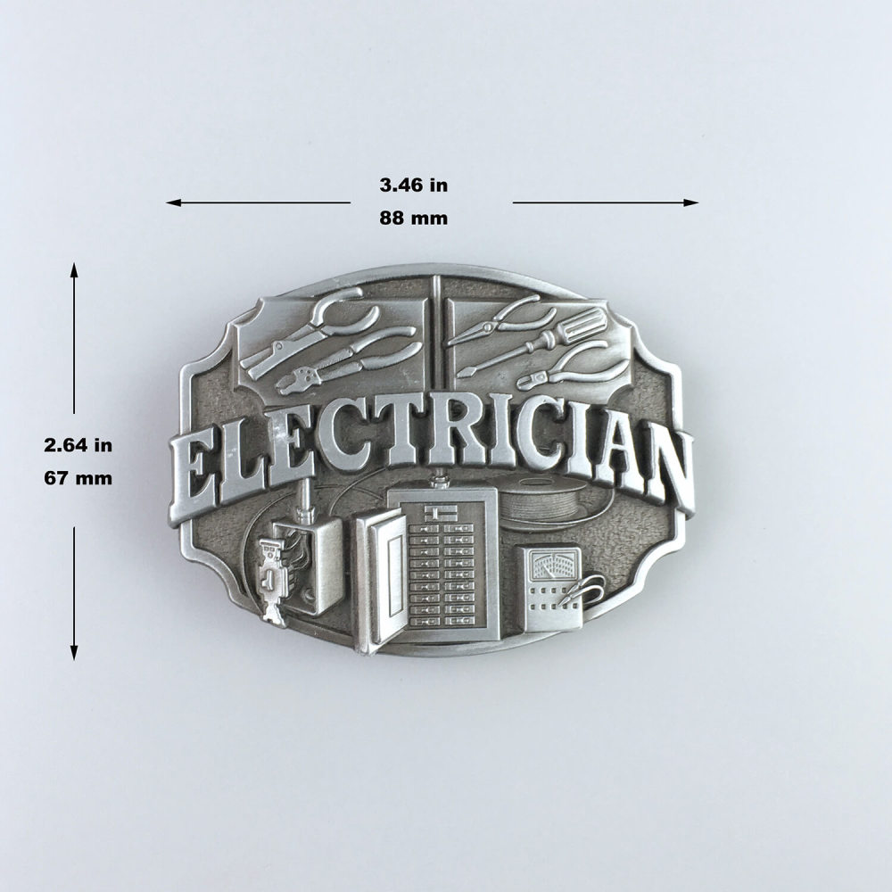 EAN'S FRIEND Antique Silver Trades Tradesman Belt Buckle