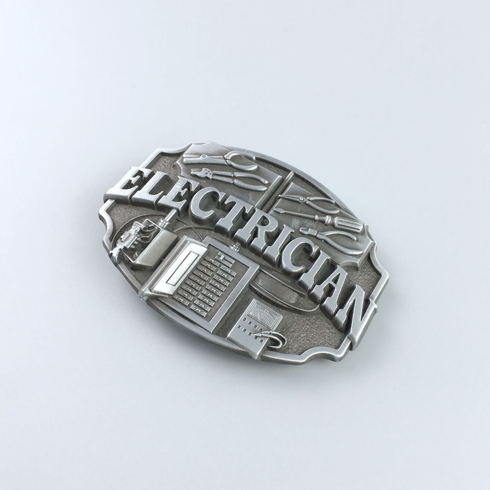 EAN'S FRIEND Antique Silver Trades Tradesman Belt Buckle