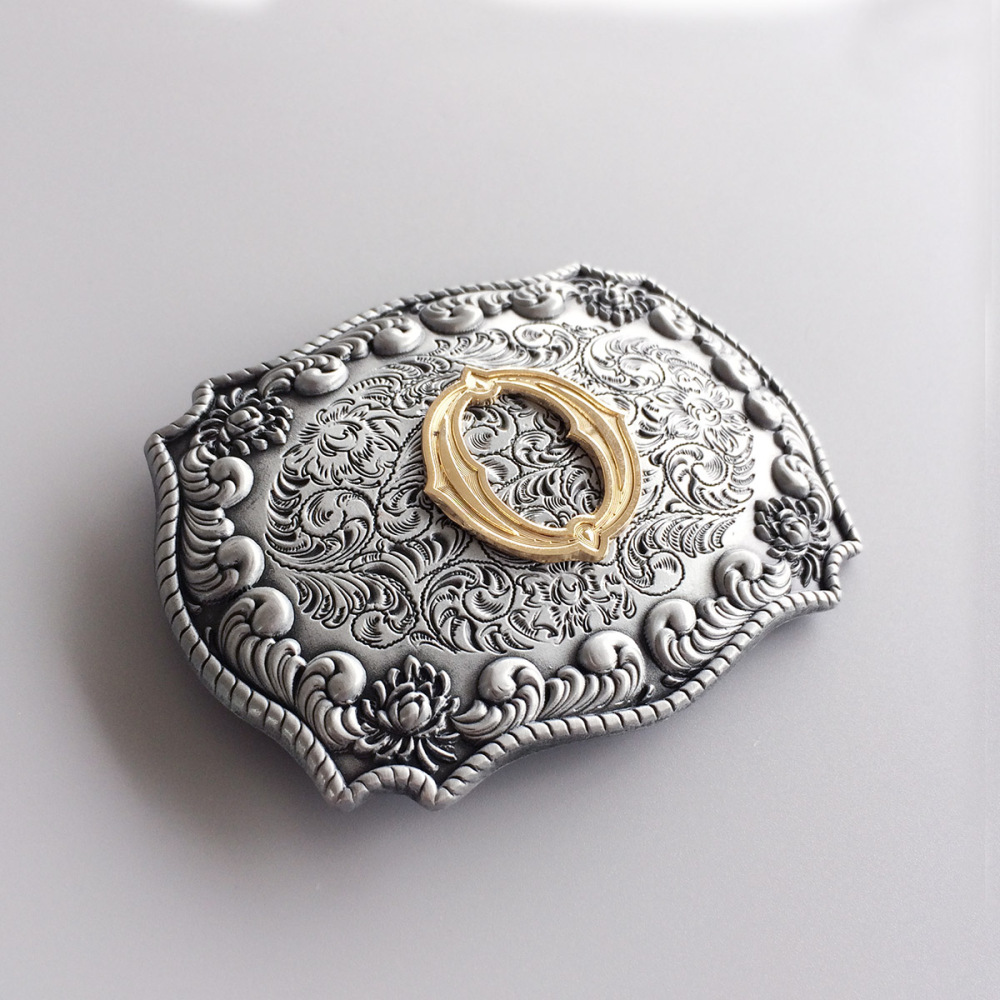 Initial Letter O Western Style Cowboy Cowgirl Belt Buckle BUCKLE-LE010O