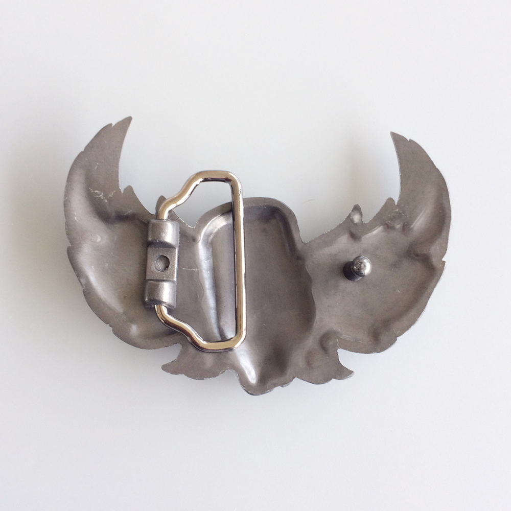 Vintage Microphone Flying Wings Rock Music Belt Buckle Gurtelschnalle Boucle de ceinture