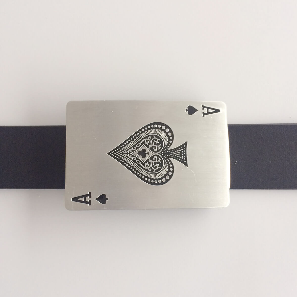 Vintage Style Enamel Rectangle Belt Buckle