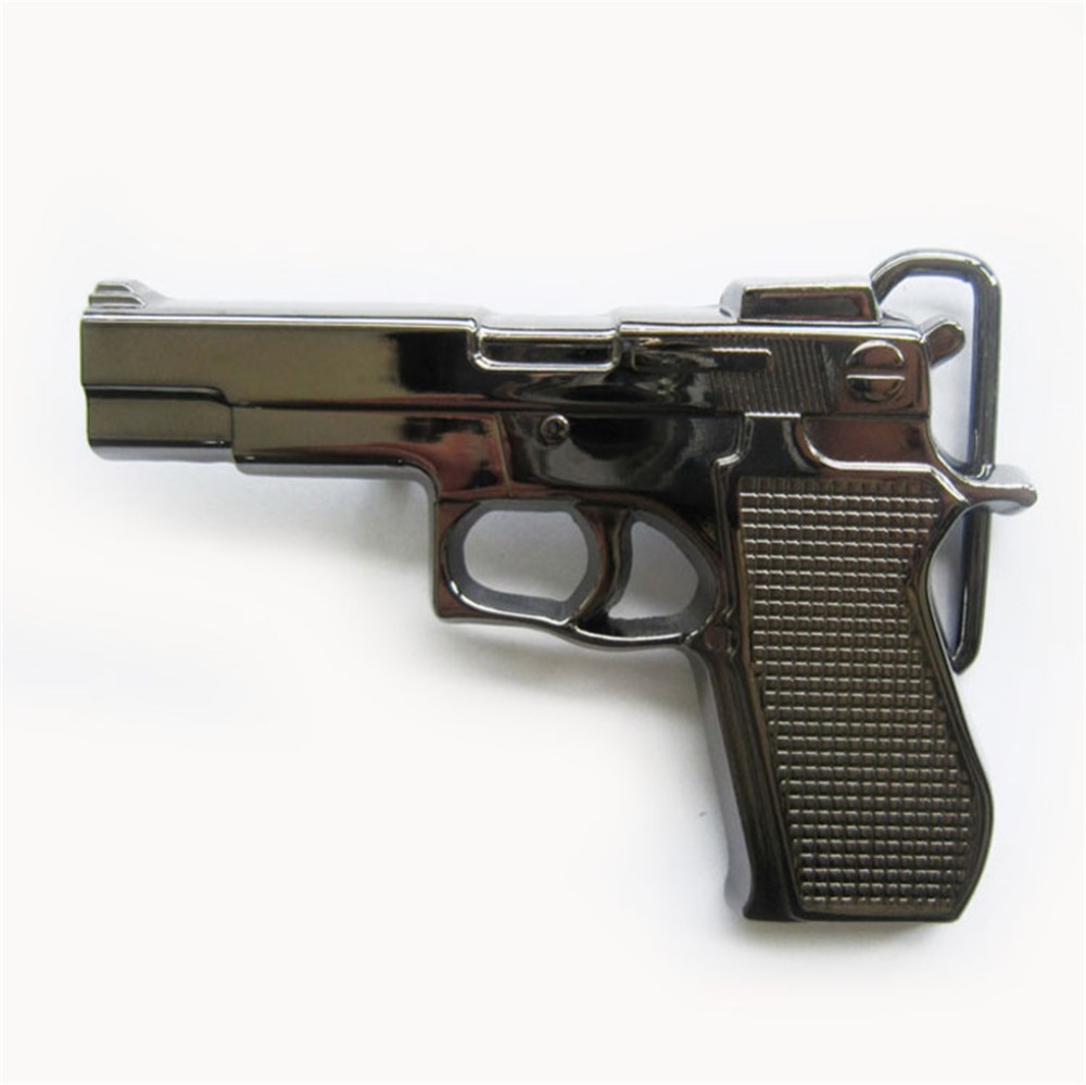 Belt Buckle (Hand Gun Grey)