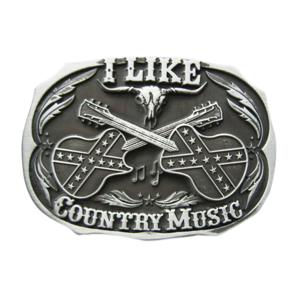 Vintage Western Country Music Belt Buckle Gurtelschnalle Boucle de ceinture