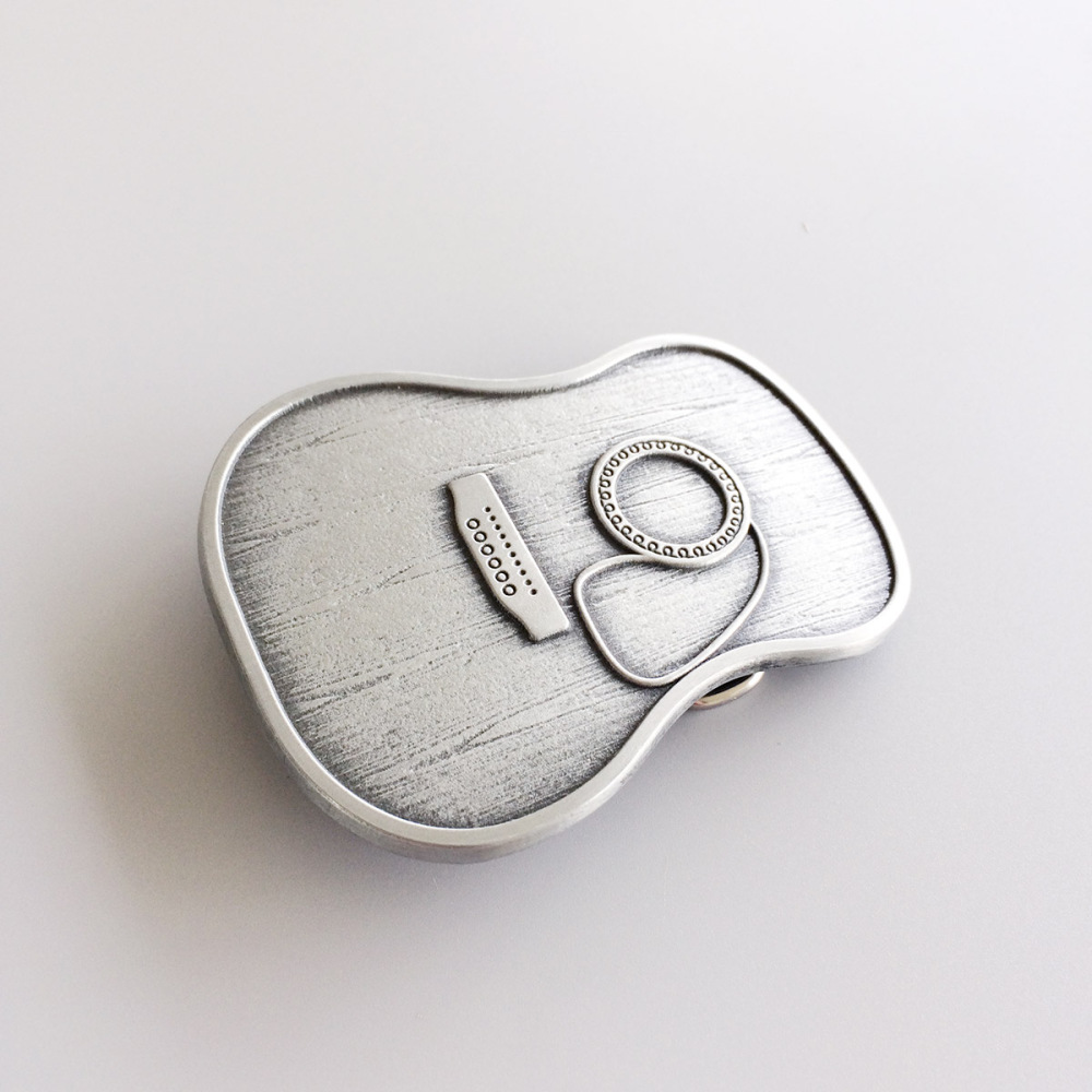 Vintage Guitar Head Music Belt Buckle Gurtelschnalle Boucle de ceinture