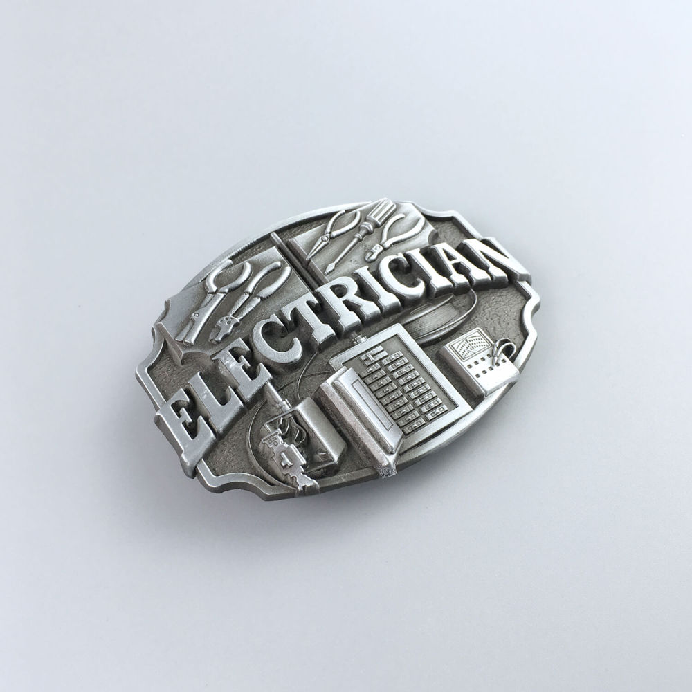 EAN'S FRIEND Antique Silver Trades Tradesman Belt Buckle