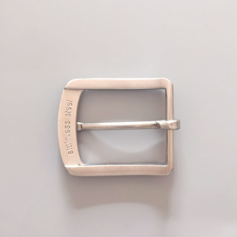 1.58 inches 40 mm Solid Stainless Steel Pin Belt Buckle