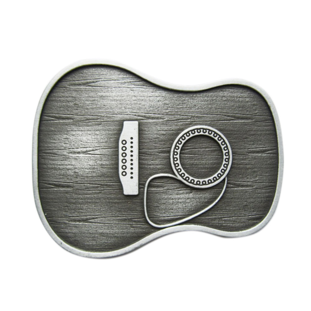 Vintage Guitar Head Music Belt Buckle Gurtelschnalle Boucle de ceinture