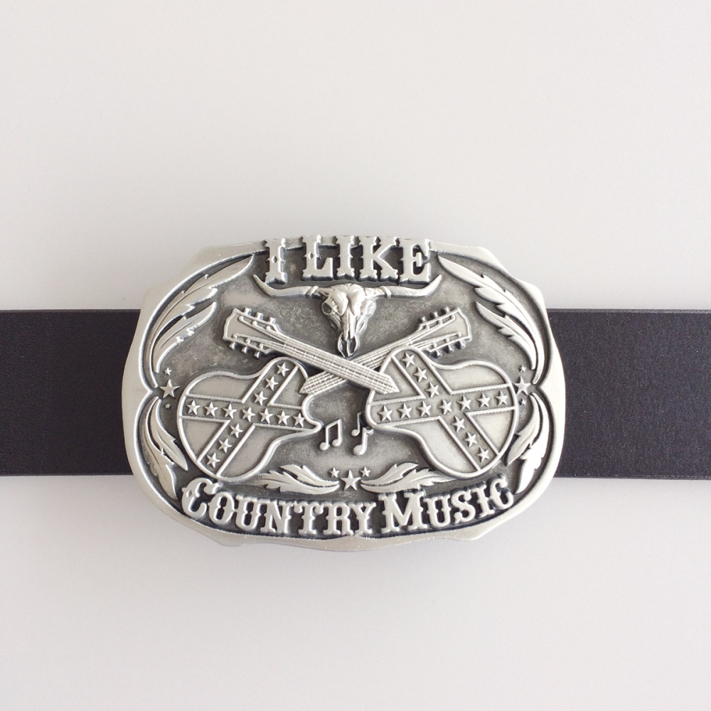 Vintage Western Country Music Belt Buckle Gurtelschnalle Boucle de ceinture