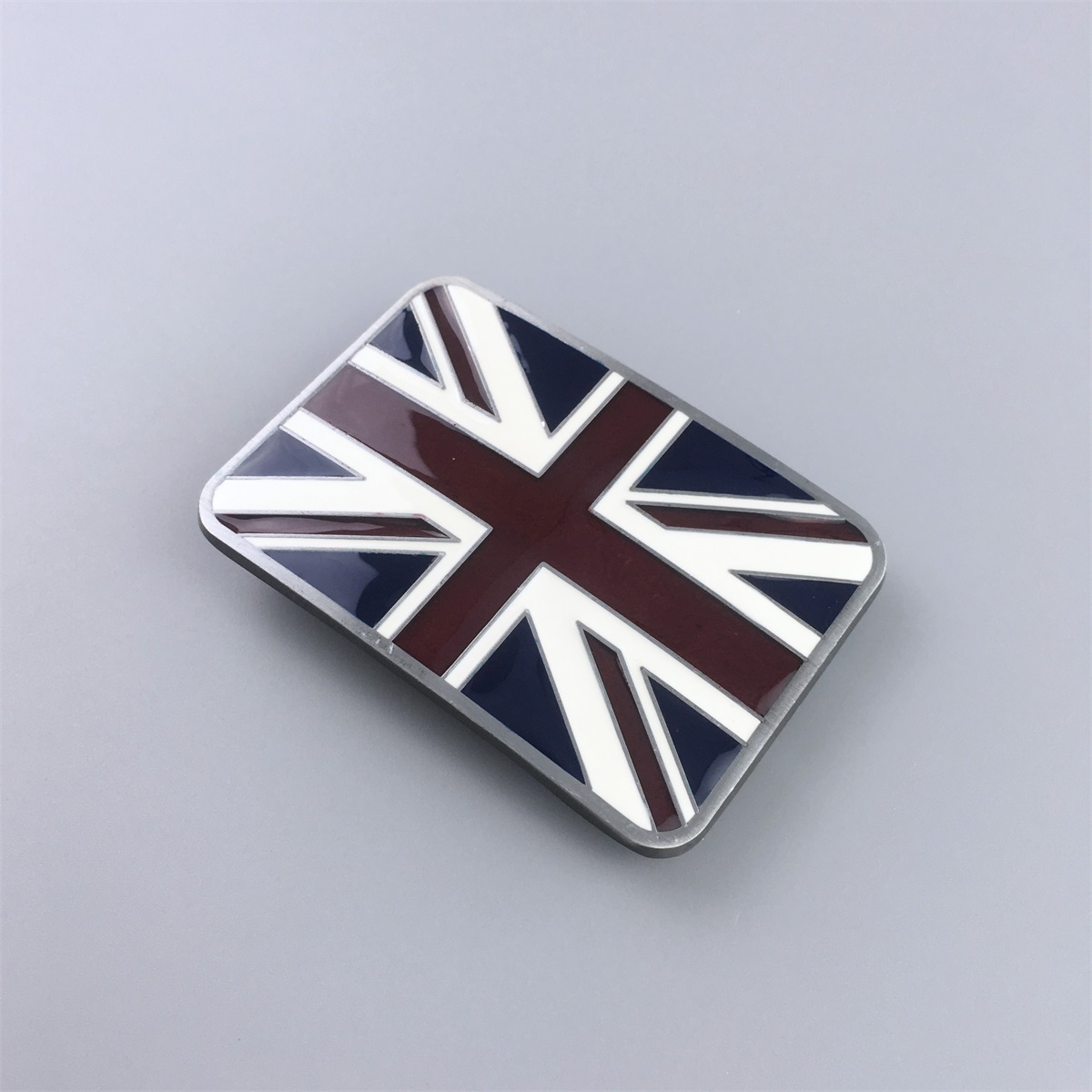 Vintage Style Enamel Union Jack Flag UK Flag Belt Buckle