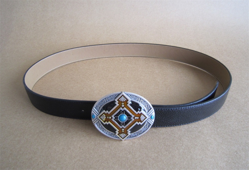 Black PU Imitate Leather Belt Solid Heavy PU Snap On Belt Gurtel