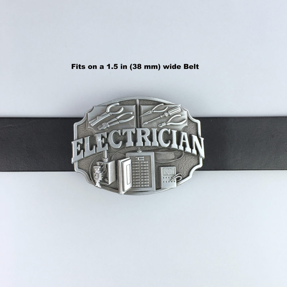 EAN'S FRIEND Antique Silver Trades Tradesman Belt Buckle