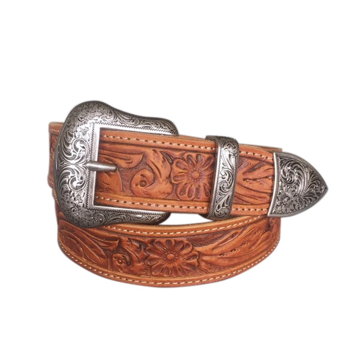 Vintage Pin Belt Buckle Hand Crafted Cowboy Cowgirl Western Genuine Leather Belt BELT-003-PIN3