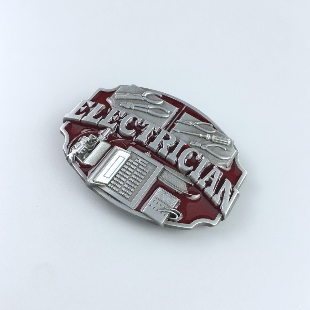 Enamel Trades Tradesman Belt Buckle