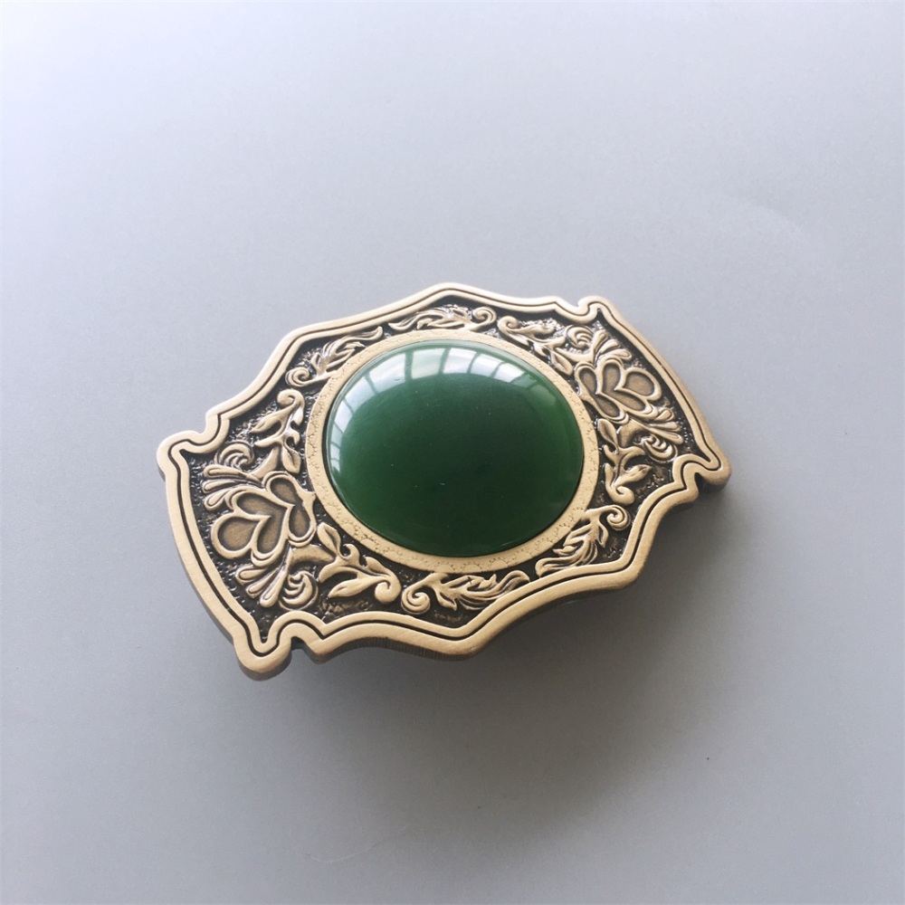 Enamel SouthWest Western Solid Brass Belt Buckle