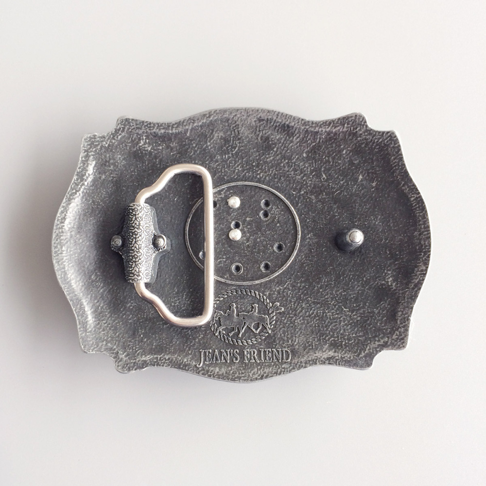 Initial Letter I Western Style Cowboy Cowgirl Belt Buckle BUCKLE-LE010I