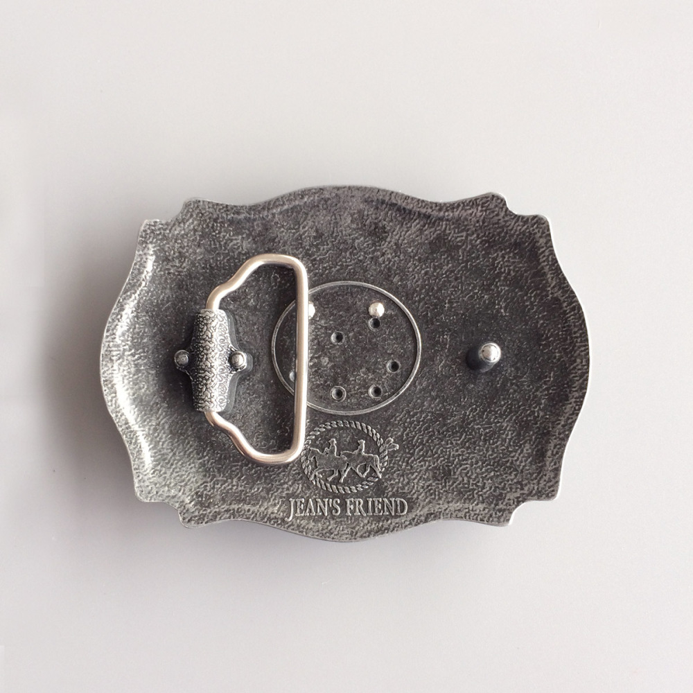 Initial Letter Q Western Style Cowboy Cowgirl Belt Buckle BUCKLE-LE010Q