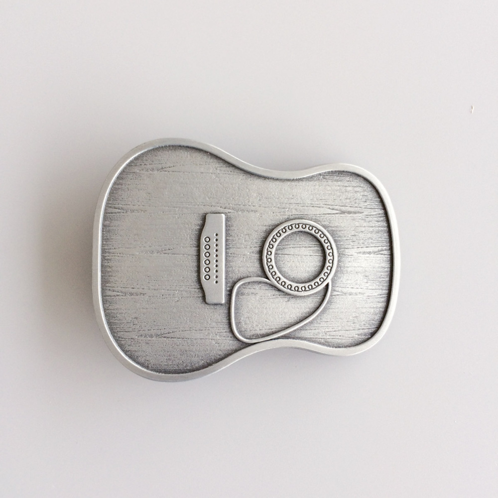 Vintage Guitar Head Music Belt Buckle Gurtelschnalle Boucle de ceinture