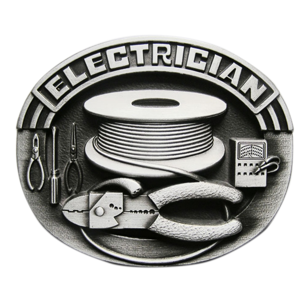 Vintage Style Trades Tradesman Tool Belt Buckle
