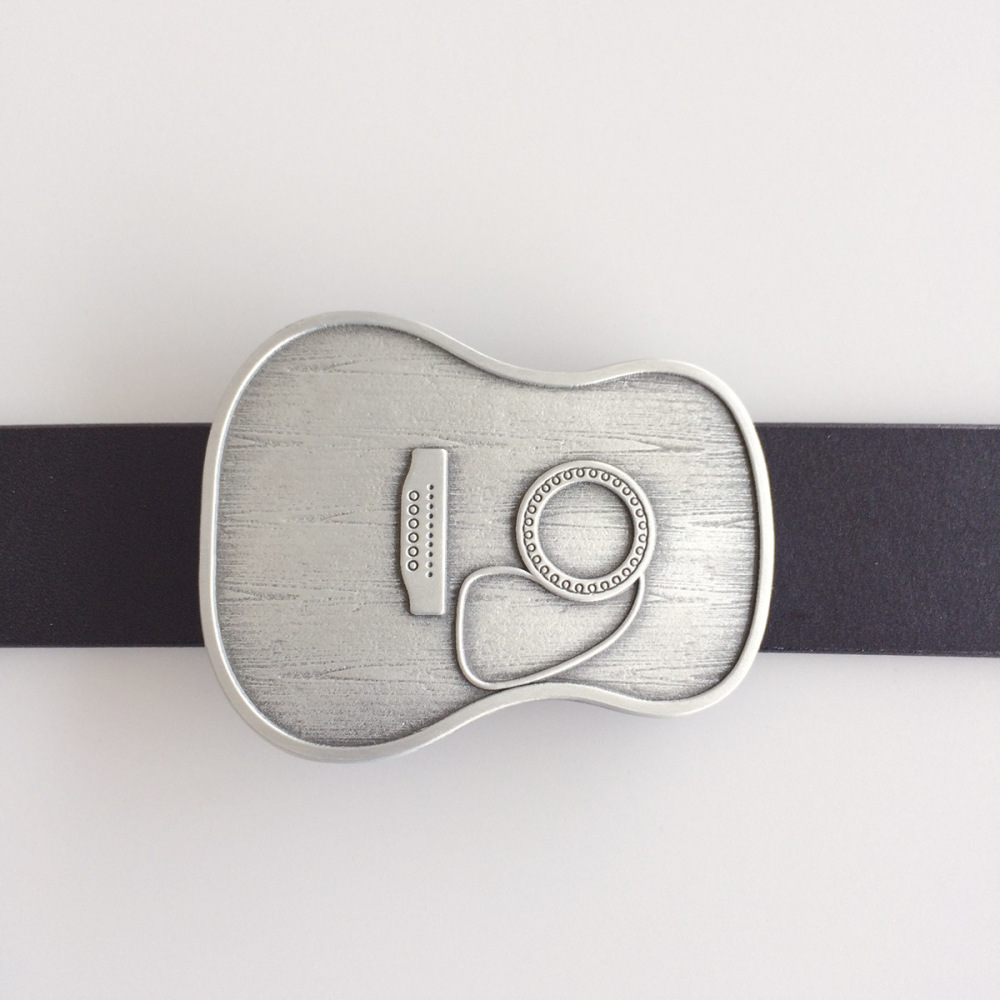 Vintage Guitar Head Music Belt Buckle Gurtelschnalle Boucle de ceinture