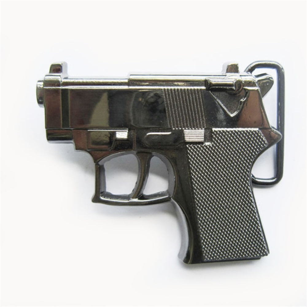 Belt Buckle (Grey Hand Gun)