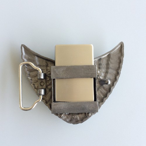 Vintage Style Angel Wing Skull Belt Buckle Gurtelschnalle Boucle de ceinture BUCKLE-LT014