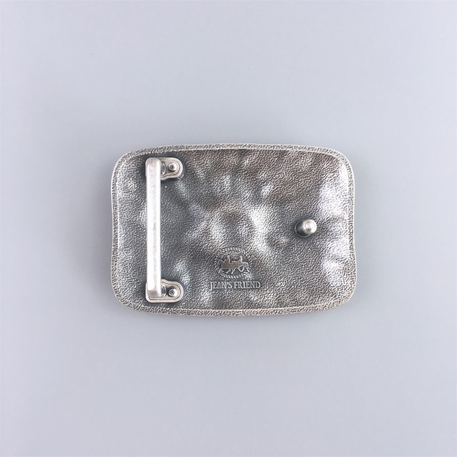 JEAN'S FRIEND Vintage Silver Plated Rhinestones Blooming Daisy Bling Belt Buckle