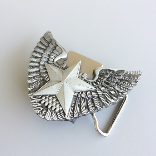 Vintage Style Angel Wing Star Belt Buckle Gurtelschnalle Boucle de ceinture BUCKLE-LT012