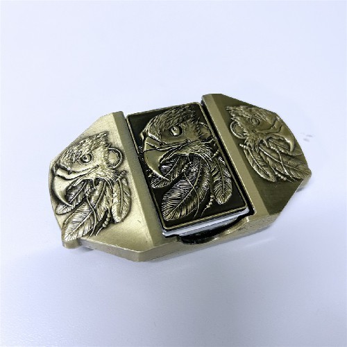 Antique Bronze Plating Western Eagle Lighter Belt Buckle BUCKLE-WG-LT01AB