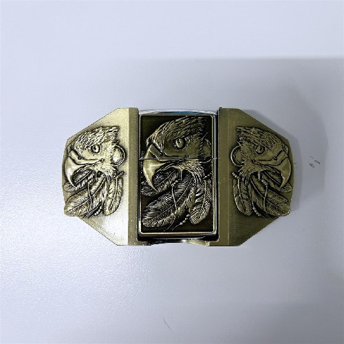Antique Bronze Plating Western Eagle Lighter Belt Buckle BUCKLE-WG-LT01AB