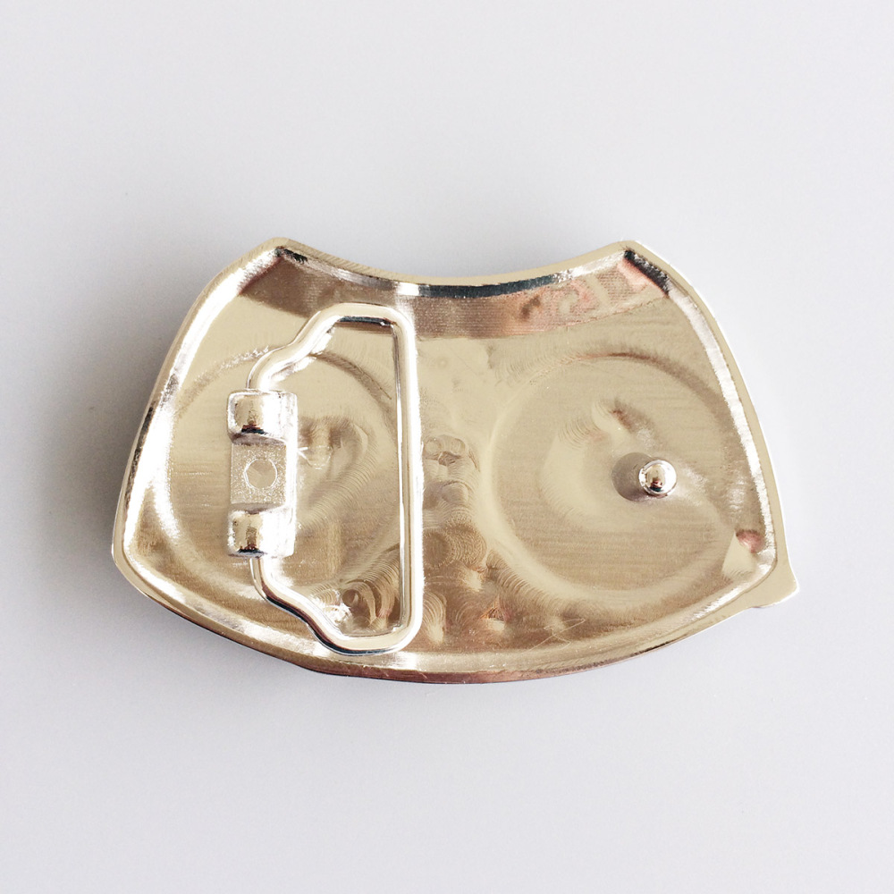 Belt Buckle (Blue DJ Music Turntable)