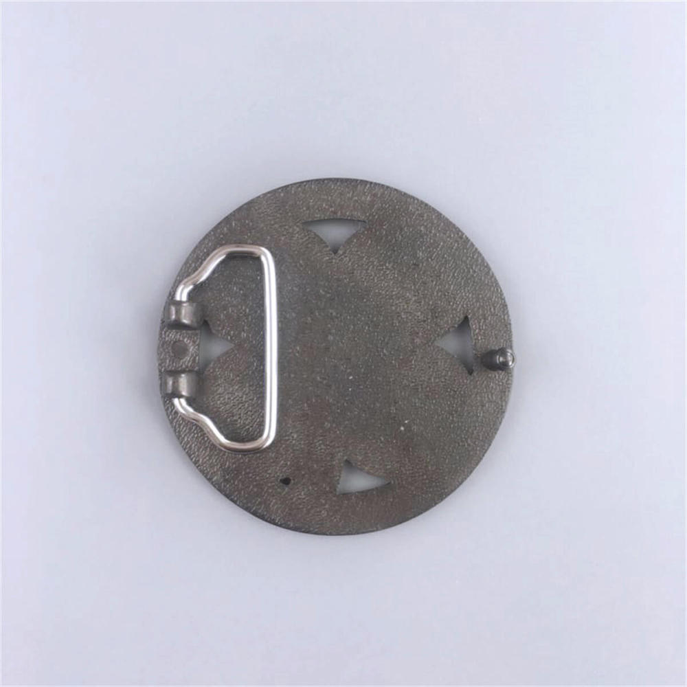 Vintage Style Irish Lucky Clover Belt Buckle