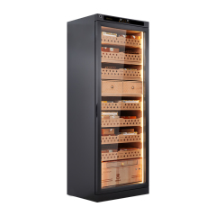 Super-large space precise constant temperature and humidity cigar cabinet with imported cedar wood