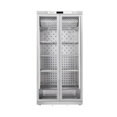 ZIEUN Stainless Steel Double Door Intelligent Temperature and Humidity Control Steak Aging Cabinet