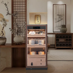 RACHING Tea cabinet FJ-CY7801 for raw and ripe Pu erh tea, with constant temperature and humidity for preservation and moisture retention